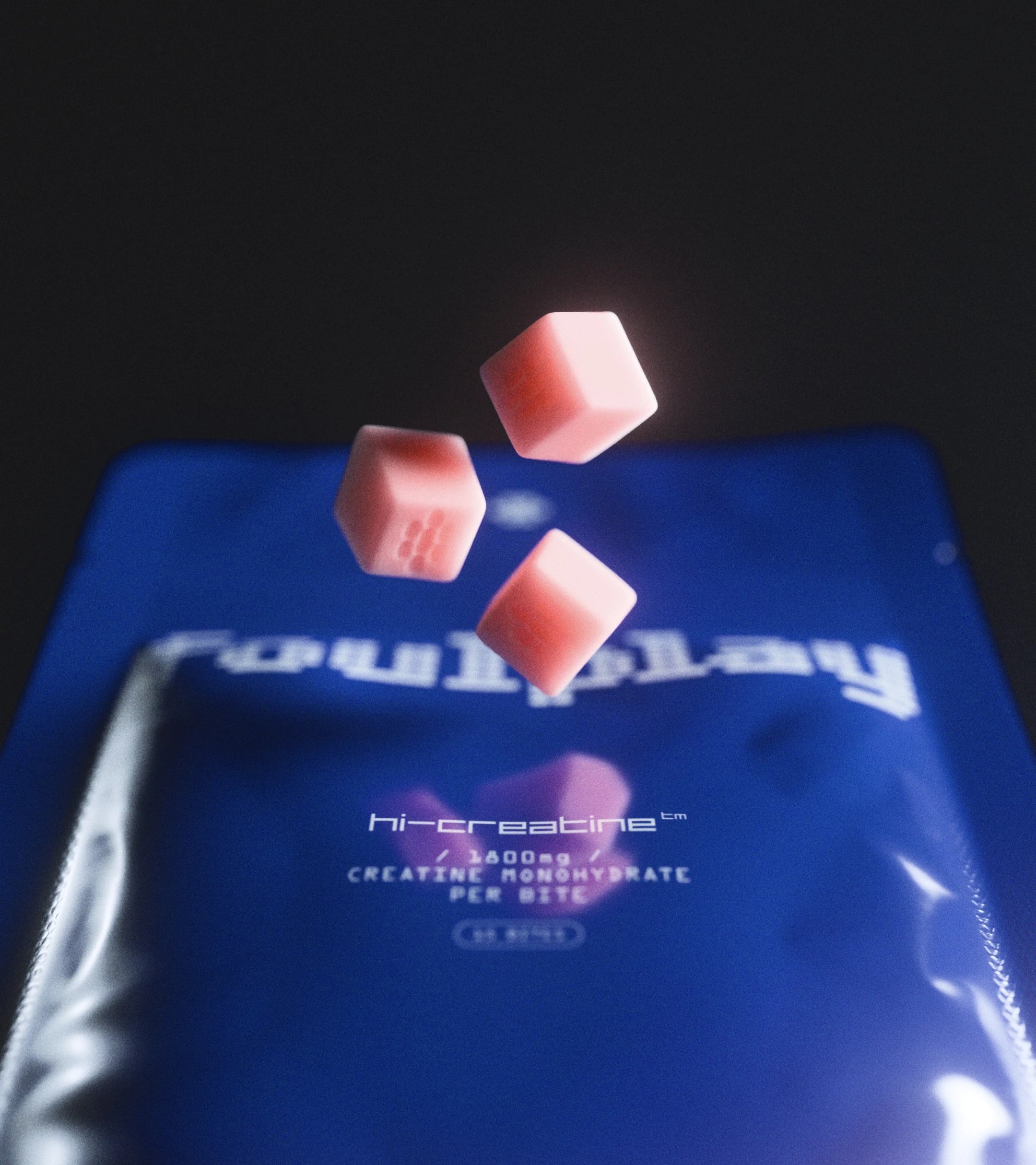 Hi-Creatine bites and pouch